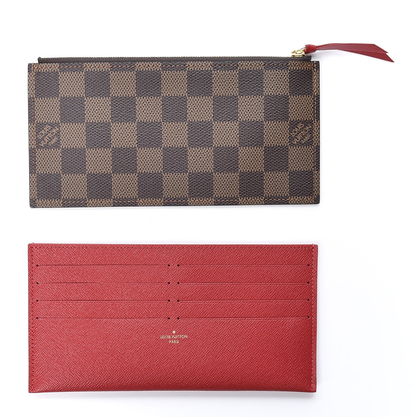 Damier Ebene Pochette Felicie Chain Wallet