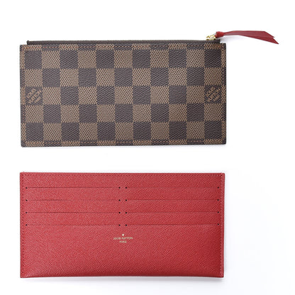 Louis Vuitton Damier Ebene Pochette Felicie Chain Wallet 8 of 12