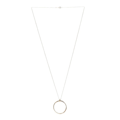 Tiffany 18K Rose Gold Large Paloma's Melody Circle Pendant Necklace 3 of 8