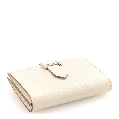 Hermes Chevre Mysore Bearn Card Holder Wallet Mushroom 4 of 7
