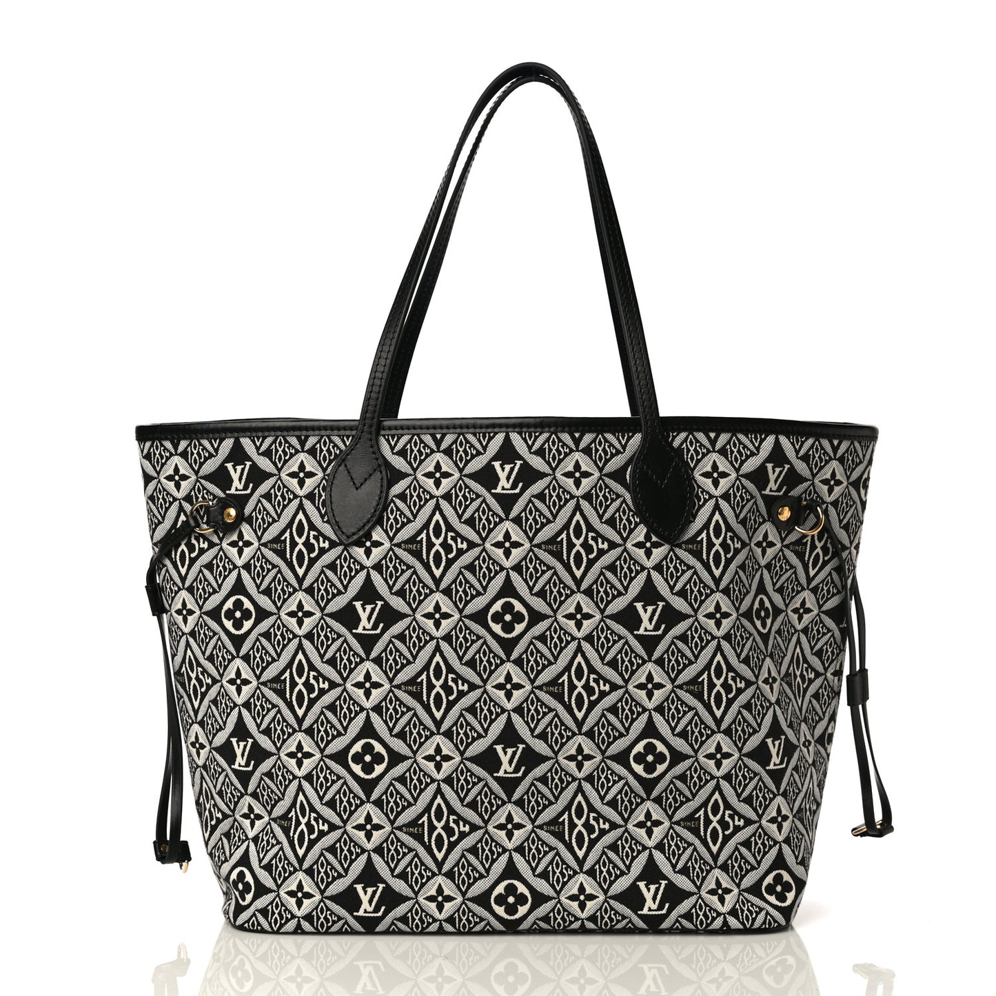 Jacquard Since 1854 Neverfull MM Grey