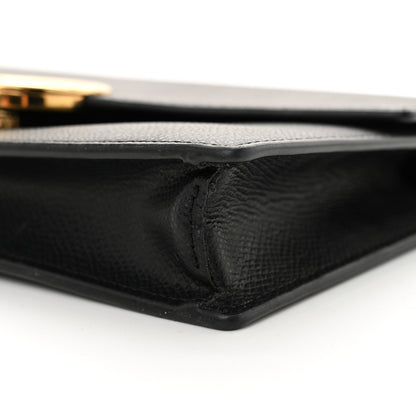 Fendi Vitello Cruise F is Fendi Medium Envelope Wallet on Chain Black 11 of 14