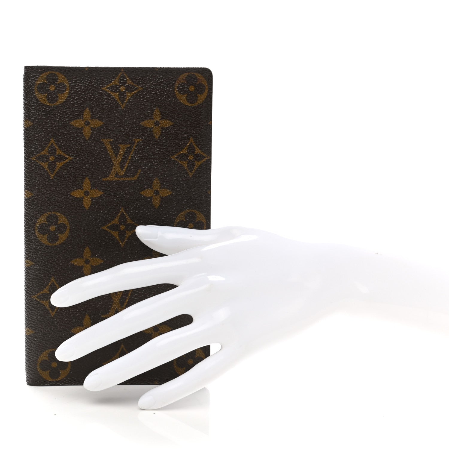 Louis Vuitton Monogram Porte Valeurs Checkbook Wallet 2 of 7