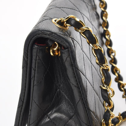 Chanel Lambskin Quilted Mini Flap Black 14 of 17