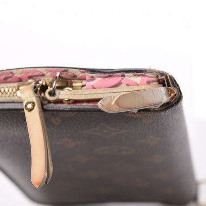 Louis Vuitton Monogram Leopard Insolite Wallet Blanc Corail 8 of 11