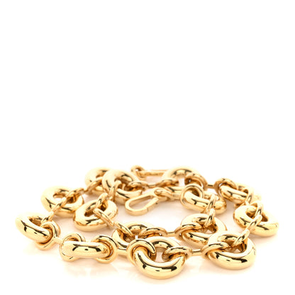 Loewe Brass Donut Chain Shoulder Strap Gold 2 of 3