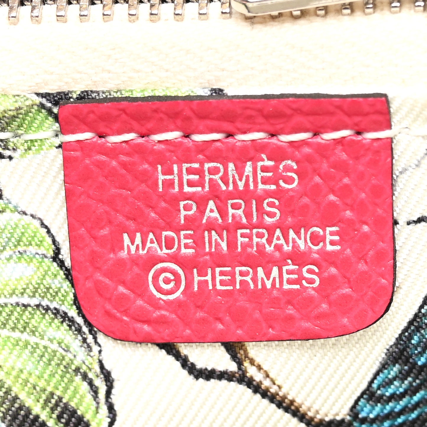 Epsom Silk'In Compact Wallet Framboise Nata