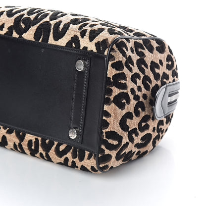 Louis Vuitton Jacquard Velvet Leopard Print Stephen Sprouse Speedy 9 of 9