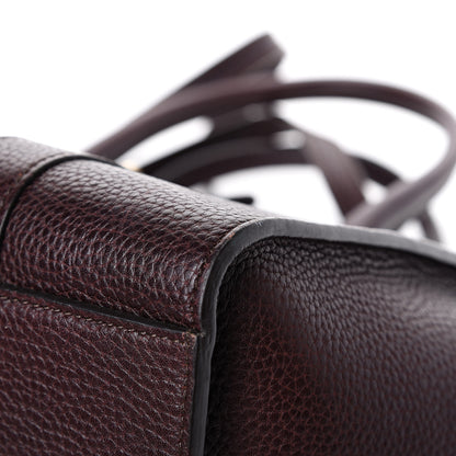 Mulberry Grain Vegetable Tanned Calfskin Small Zipped Bayswater Oxblood 9 of 15