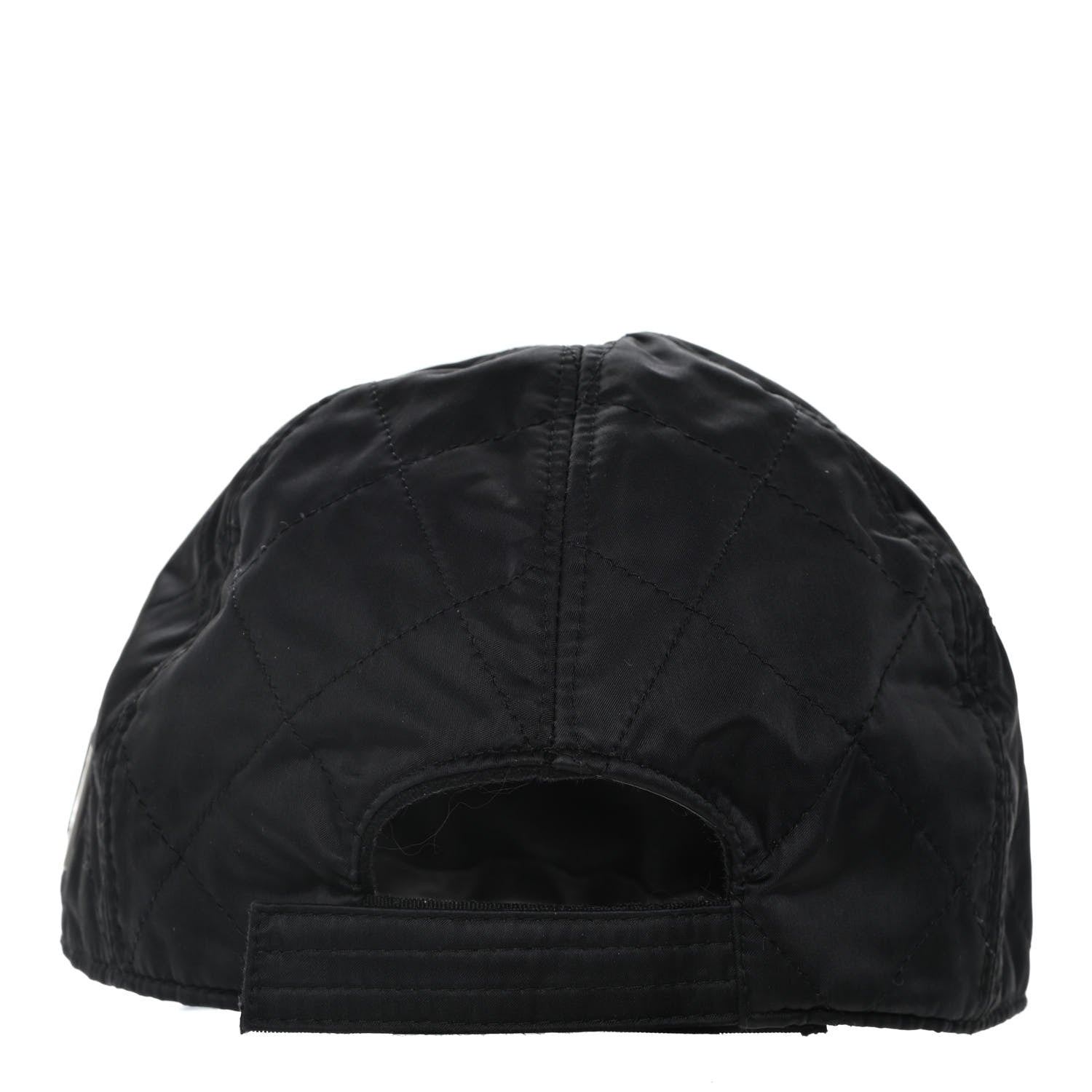 Chanel Nylon Quilted Cap Hat M Black 4 of 7