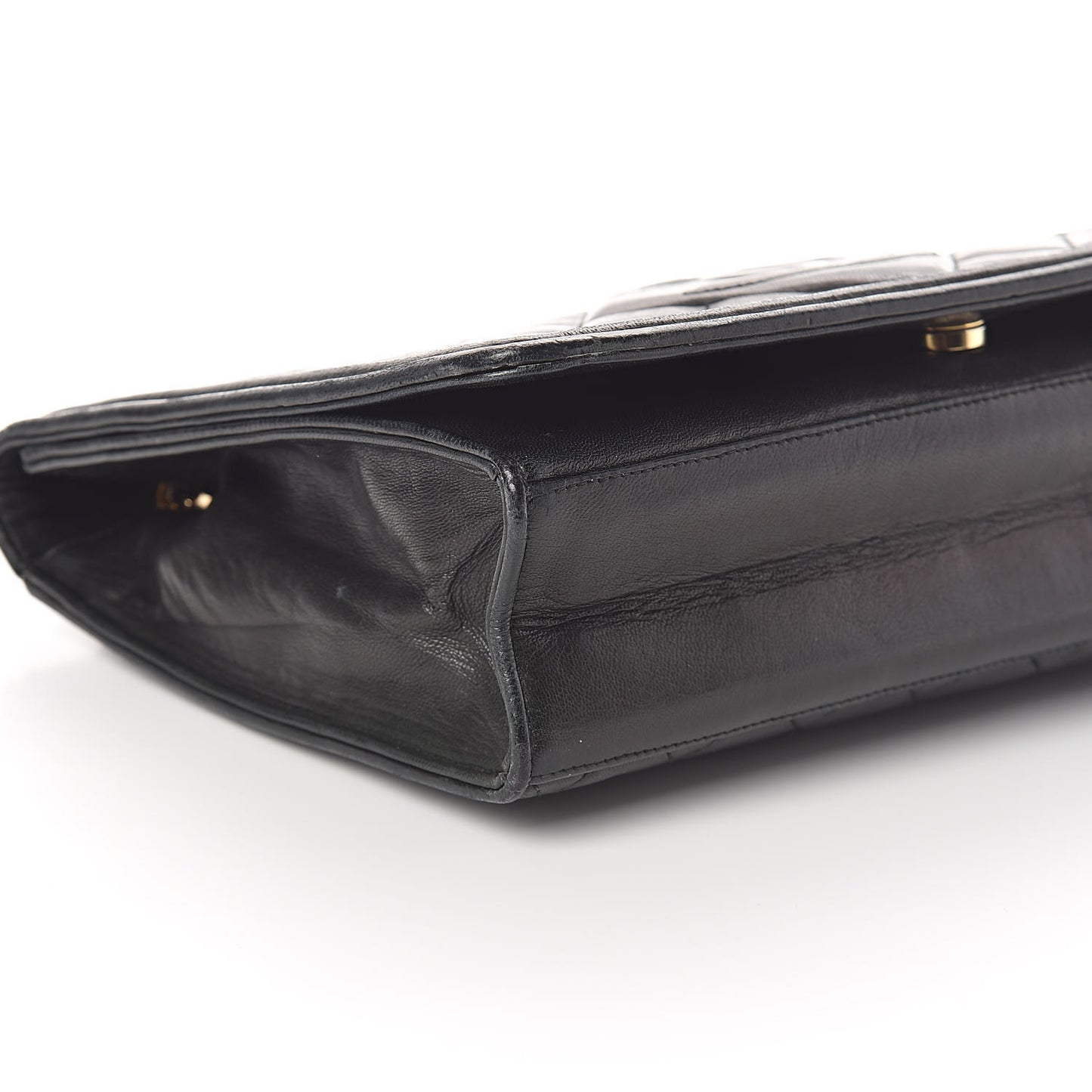 Lambskin Quilted Timeless CC Small Single Flap Black