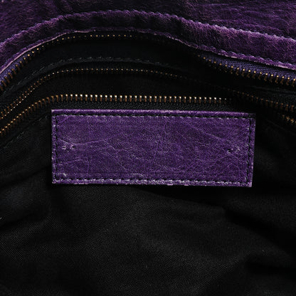 Balenciaga Agneau City Dark Violet 6 of 12