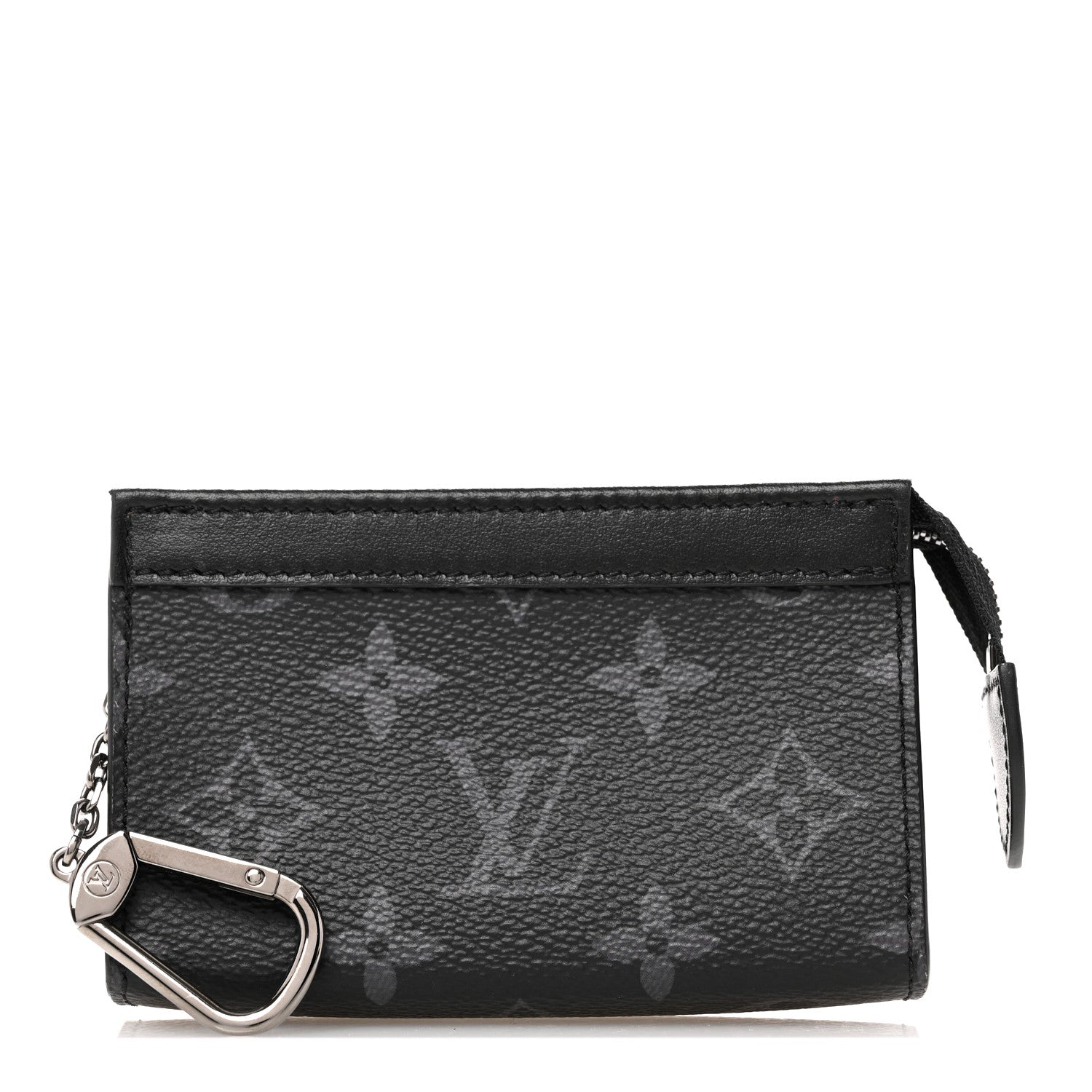 Louis Vuitton Monogram Eclipse Key Pouch Voyage 1 of 7