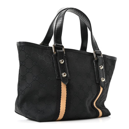 Gucci Monogram Small Jolicoeur Tote Black 3 of 10