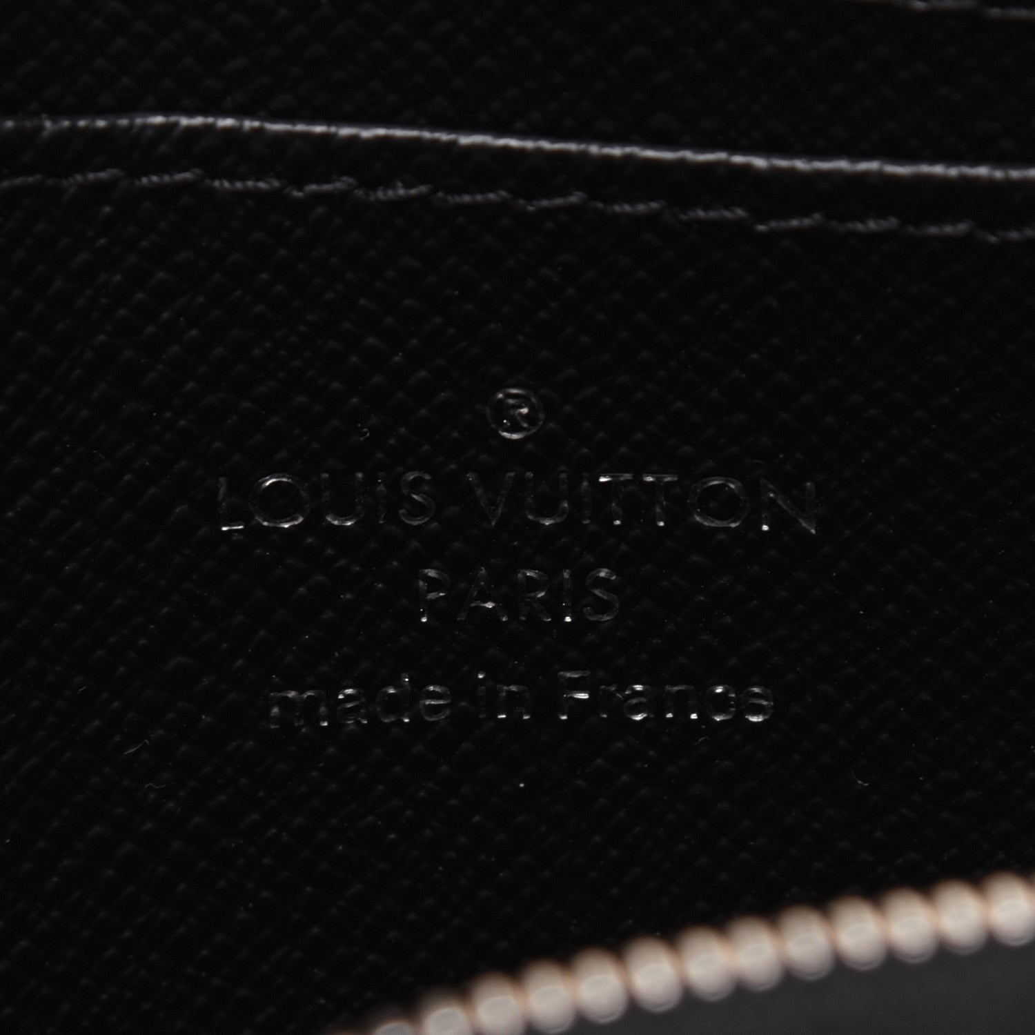 Louis Vuitton Epi Zippy Coin Purse Black 8 of 13