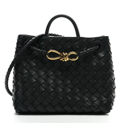 Bottega Veneta Nappa Intrecciato Small Andiamo Shoulder Bag Emerald Green 1 of 8