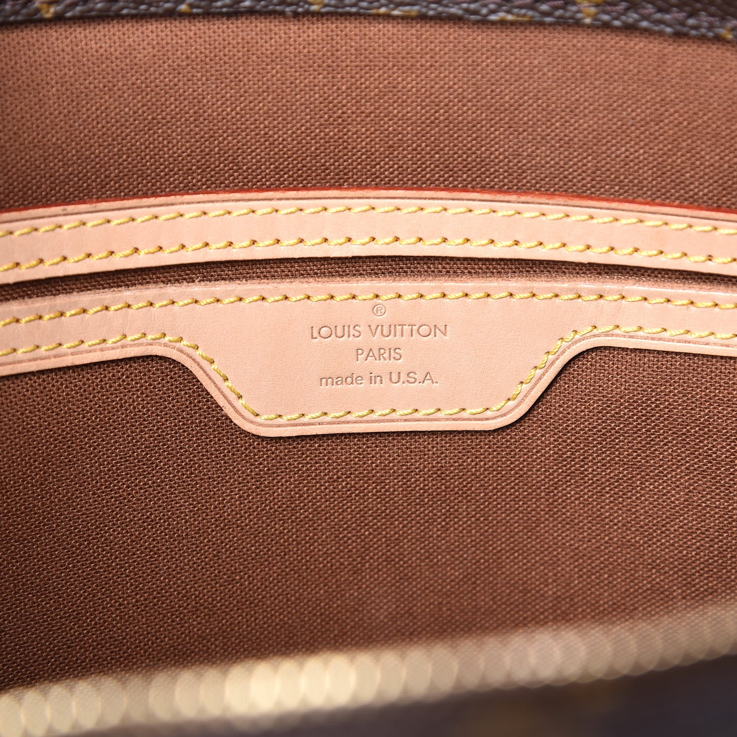 Louis Vuitton Monogram Cabas Mezzo 6 of 10