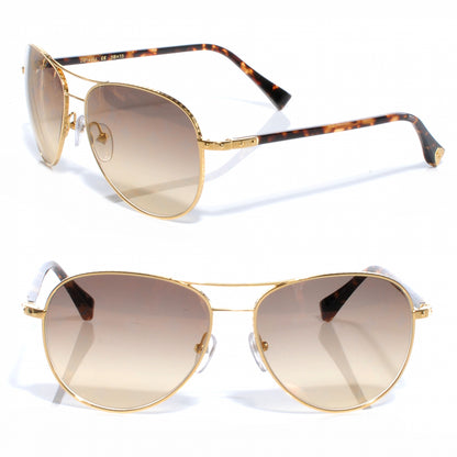 Louis Vuitton Conspiration Pilote Sunglasses Z0164U Gold 1 of 5
