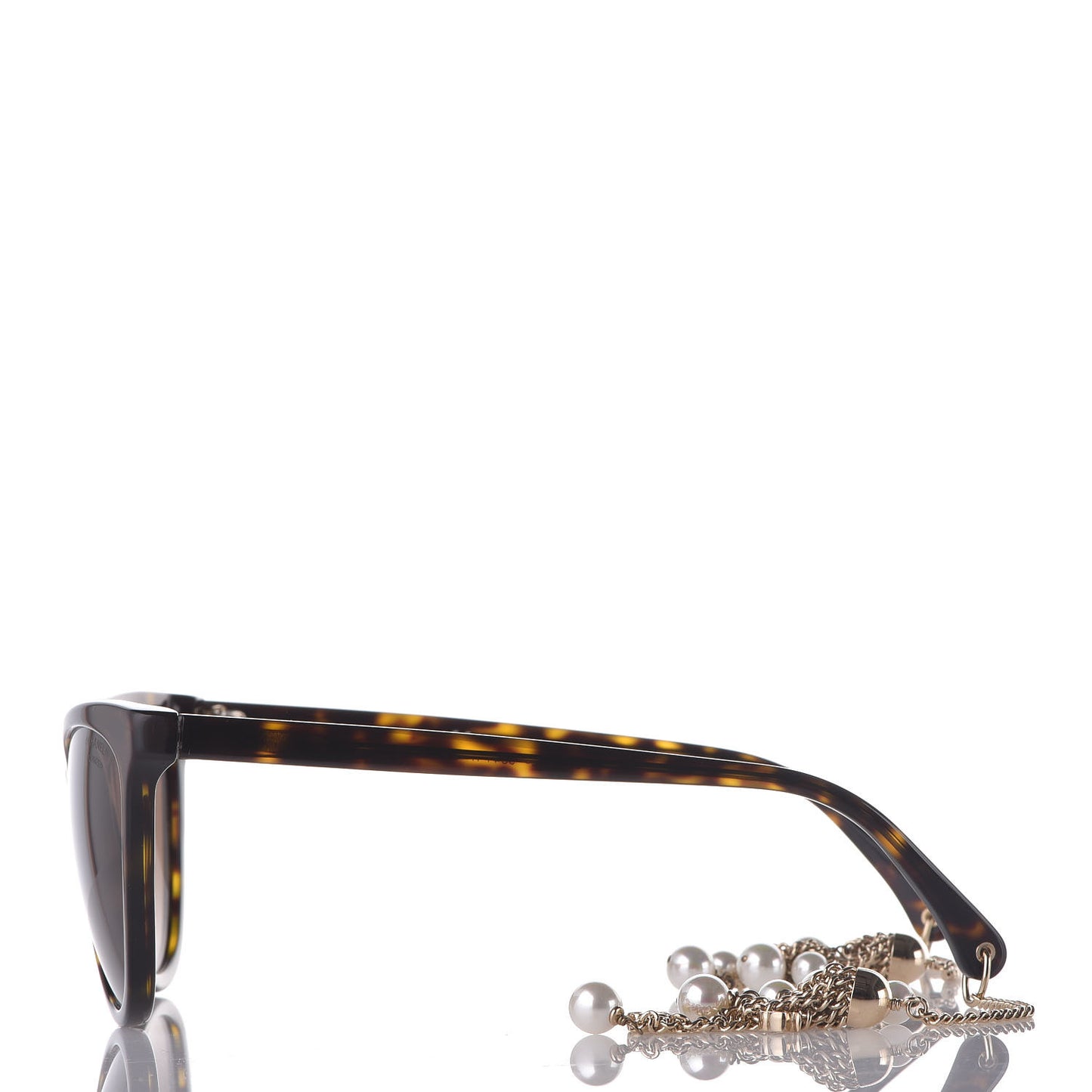 Acetate Polarized Fantasy Pearl Cat Eye Sunglasses 5341-H Tortoise