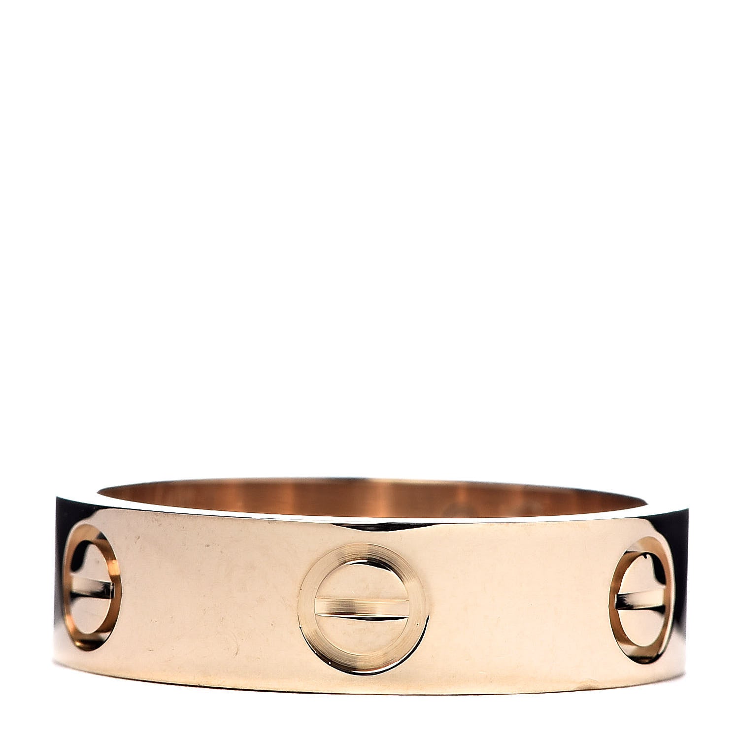 Cartier 18K Yellow Gold 5.5mm LOVE Ring 56 7.5 3 of 4