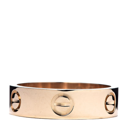 Cartier 18K Yellow Gold 5.5mm LOVE Ring 56 7.5 3 of 4