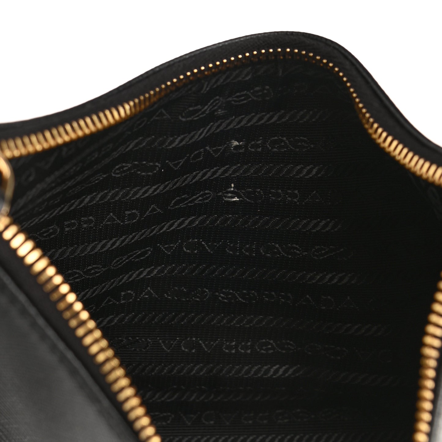 Saffiano Lux Re-Edition 2005 Shoulder Bag Black