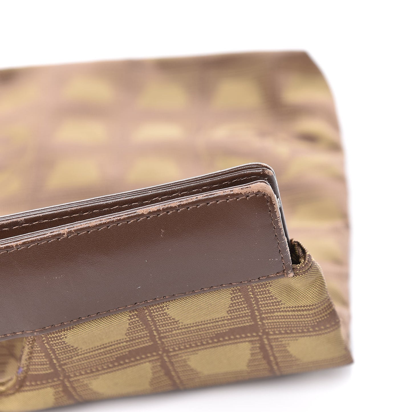 Nylon Travel Pouch Brown