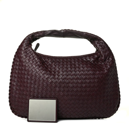 Bottega Veneta Nappa Intrecciato Medium Veneta Hobo Aubergine 1 of 6