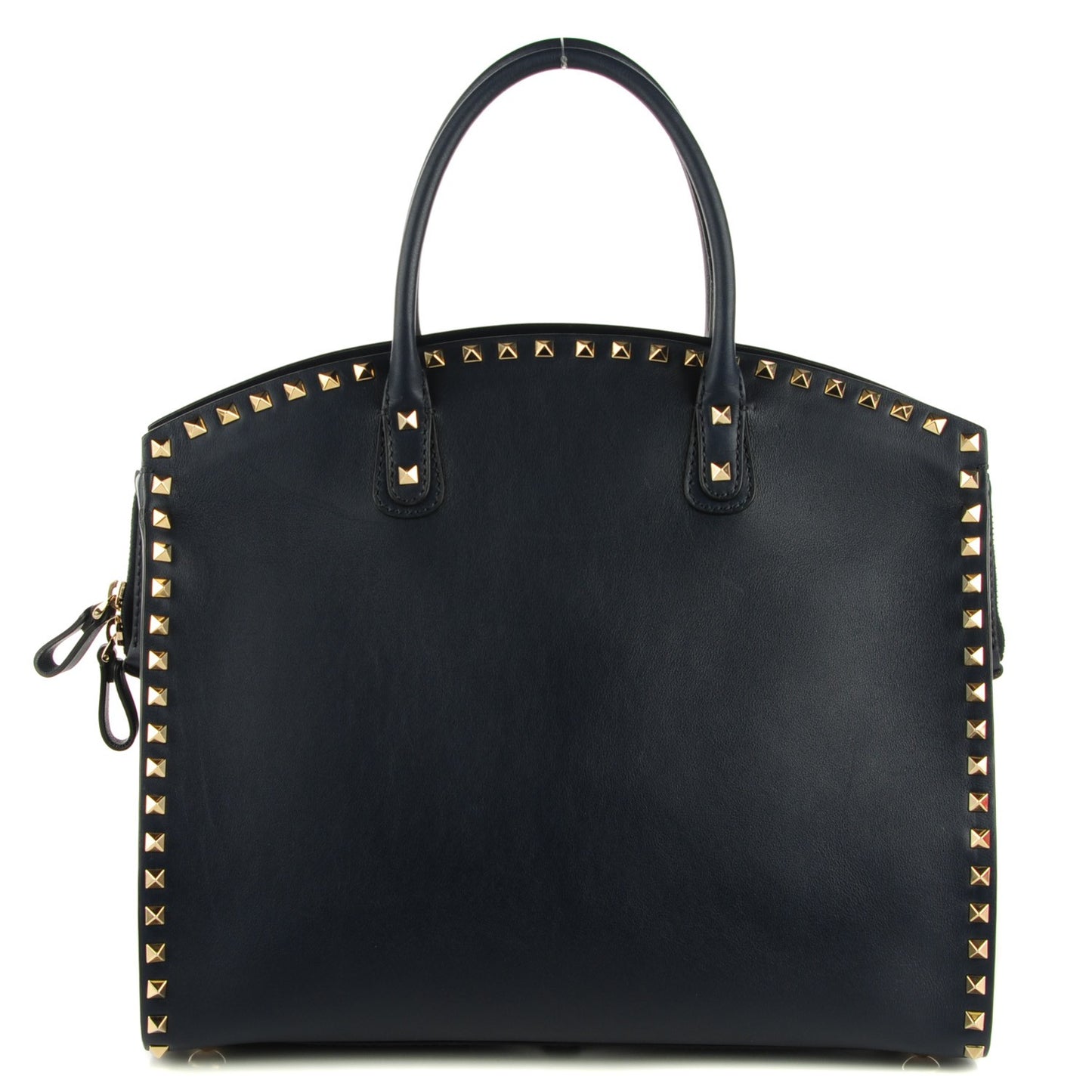 Vitello Rockstud Dome Shopper Marine