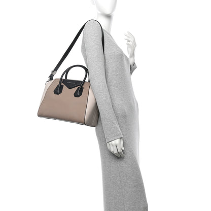 Givenchy Sugar Goatskin Mini Tri-Color Antigona Linen 2 of 11
