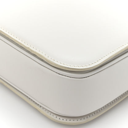Celine Shiny Calfskin Medium Triomphe White 18 of 18
