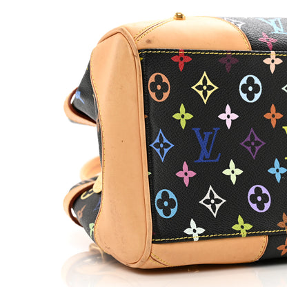Louis Vuitton Monogram Multicolor Claudia Black 8 of 10