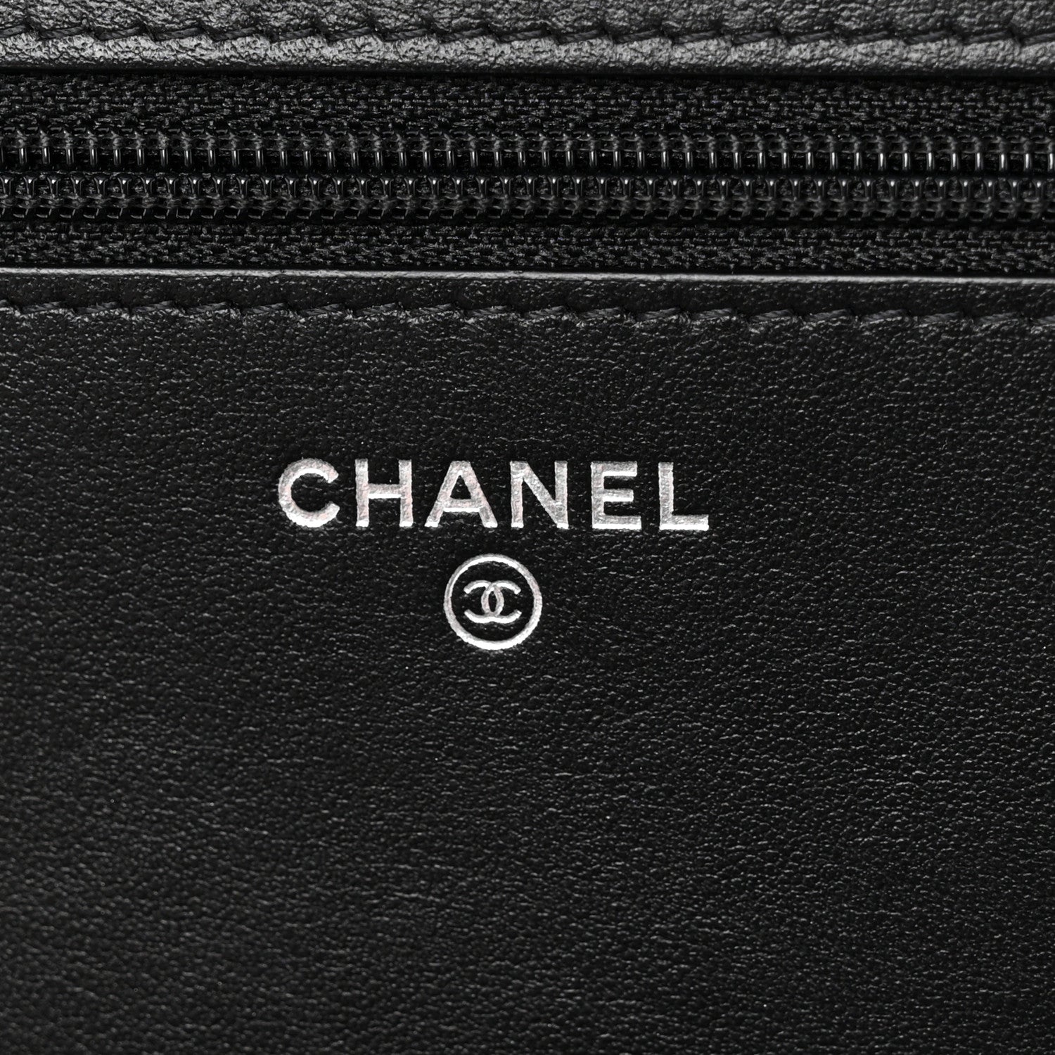 Chanel Caviar Quilted Boy Wallet On Chain WOC Black 6 of 14