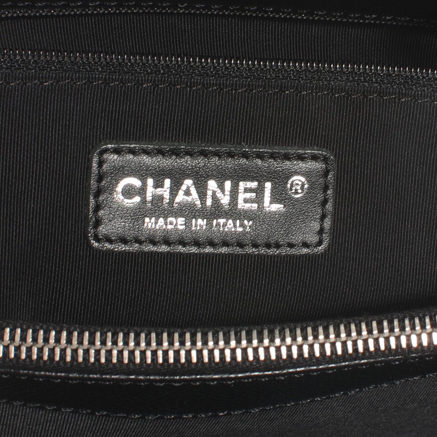 Chanel Caviar Grand Shopping Tote GST Black 6 of 7