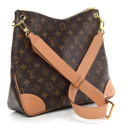 Louis Vuitton Monogram Odeon MM Natural 3 of 8