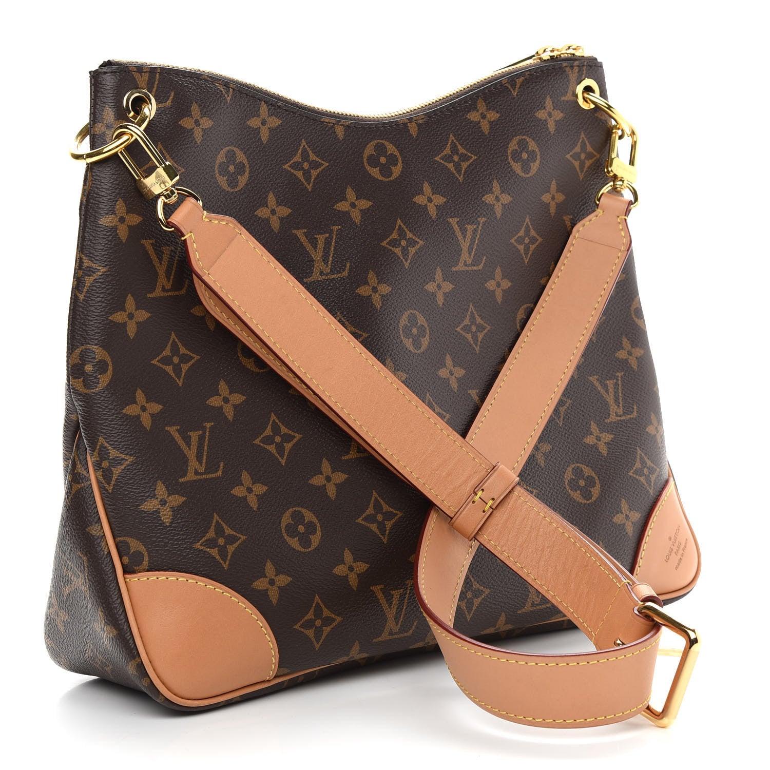 Louis Vuitton Monogram Odeon MM Natural 3 of 8
