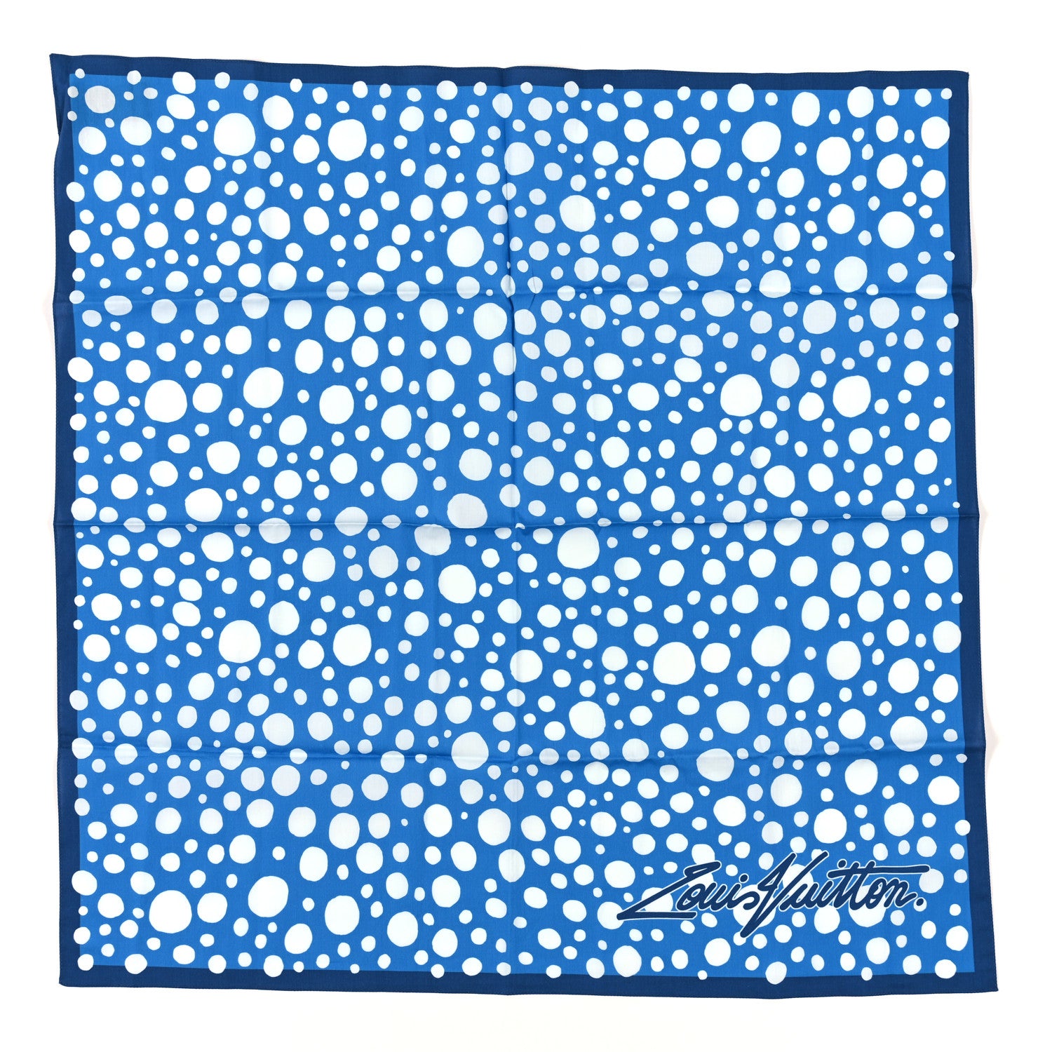 Louis Vuitton LV x YK Kusama Scarf Set Blue Multicolor 1 of 7