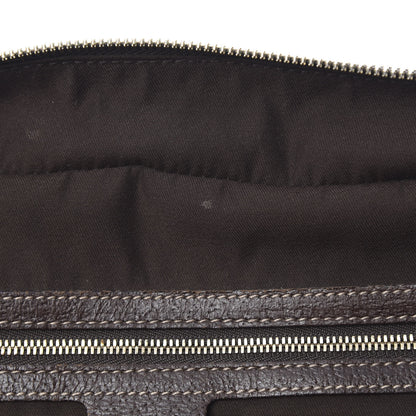 Gucci Monogram Bamboo Boston Dark Brown 13 of 13