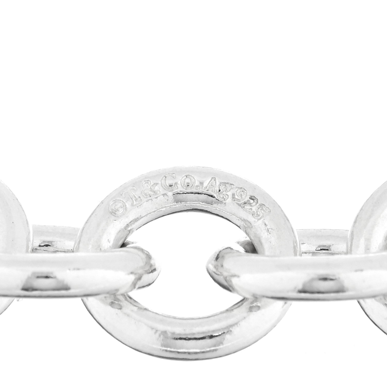 Tiffany Sterling Silver Return to Tiffany Love Lock Bracelet 3 of 4