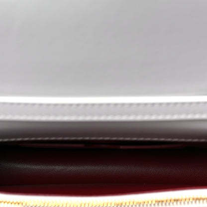 Off-White OFF WHITE Calfskin Jitney 0.5 Virgil Was Here Crossbody Bag White 4 of 6
