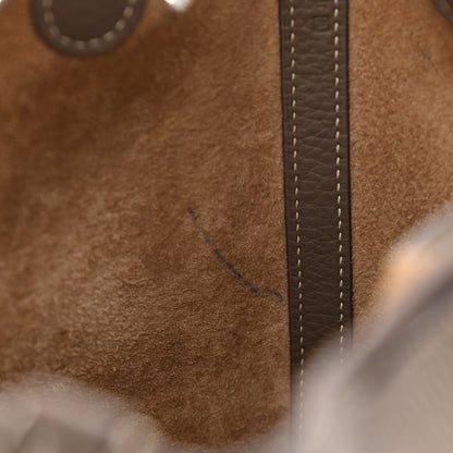 Hermes Taurillon Clemence Picotin Lock 18 PM Etoupe 11 of 12