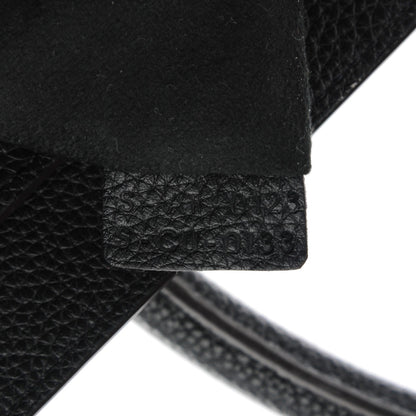 Celine Drummed Calfskin Mini Luggage Black 7 of 8