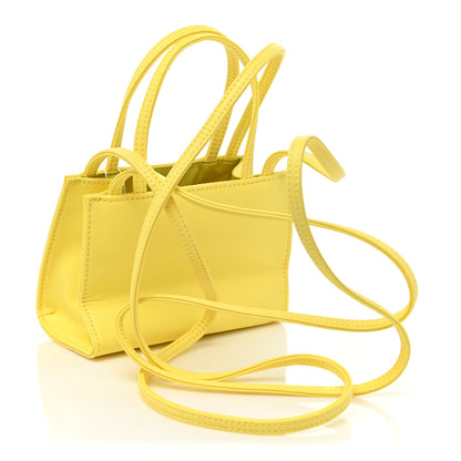Telfar Vegan Leather Small Shopping Bag Margarine 3 of 7