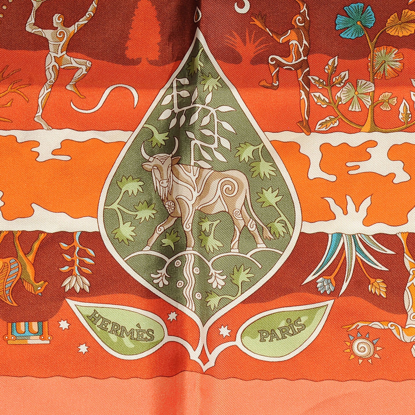 Silk Rives Fertiles Scarf 90