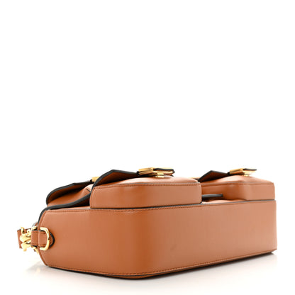 Fendi Shiny Nappa Multipocket Baguette Brandy 4 of 12