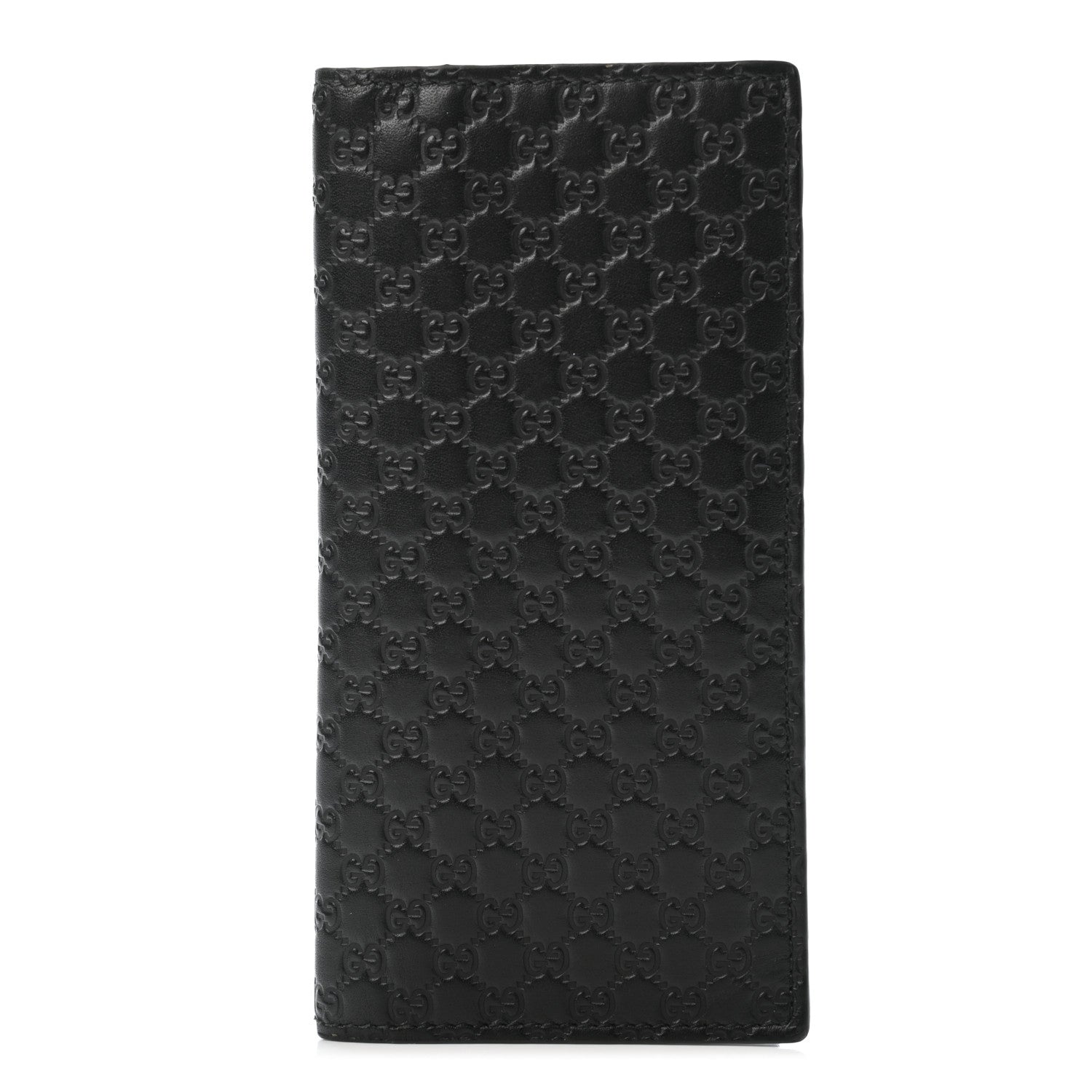 Gucci Microguccissima Bi-Fold Organizer Wallet Black 1 of 4
