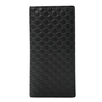 Gucci Microguccissima Bi-Fold Organizer Wallet Black 1 of 4