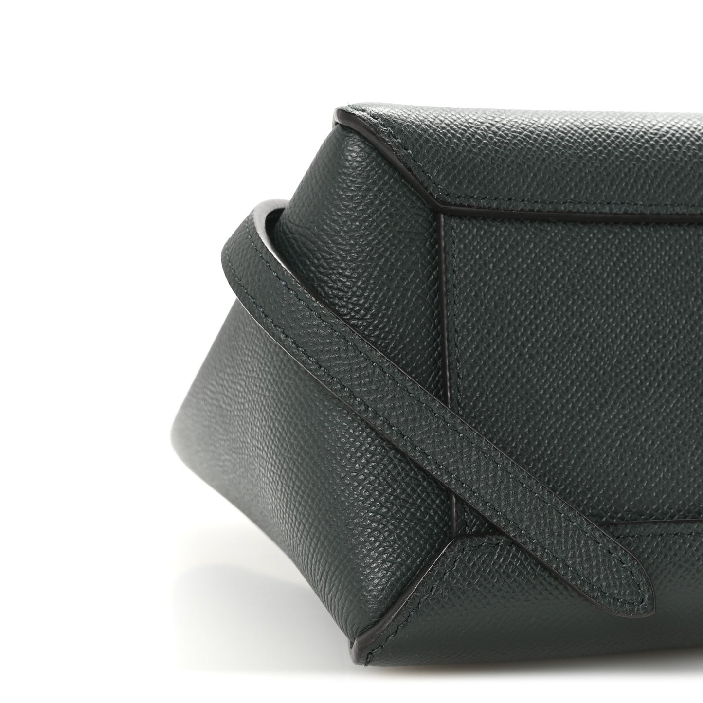Grained Calfskin Nano Belt Bag Amazone