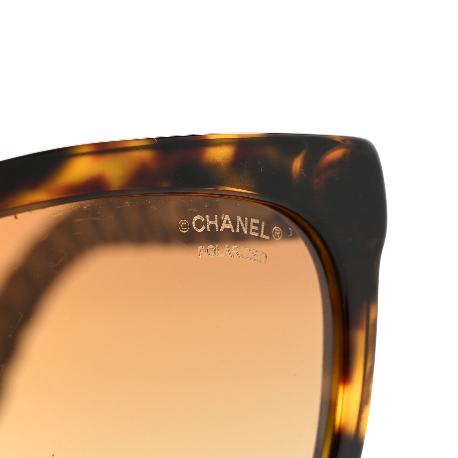 Chanel Acetate Quilted Polarized Butterfly CC Sunglasses 5288-Q Tortoise 7 of 11