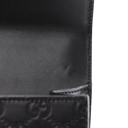 Gucci Guccissima Small Padlock Shoulder Bag Black 12 of 16